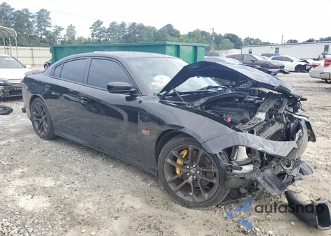 2021 Dodge Charger Scat Pack из США, поврежденный, VIN 2C3CDXGJ2MH581676